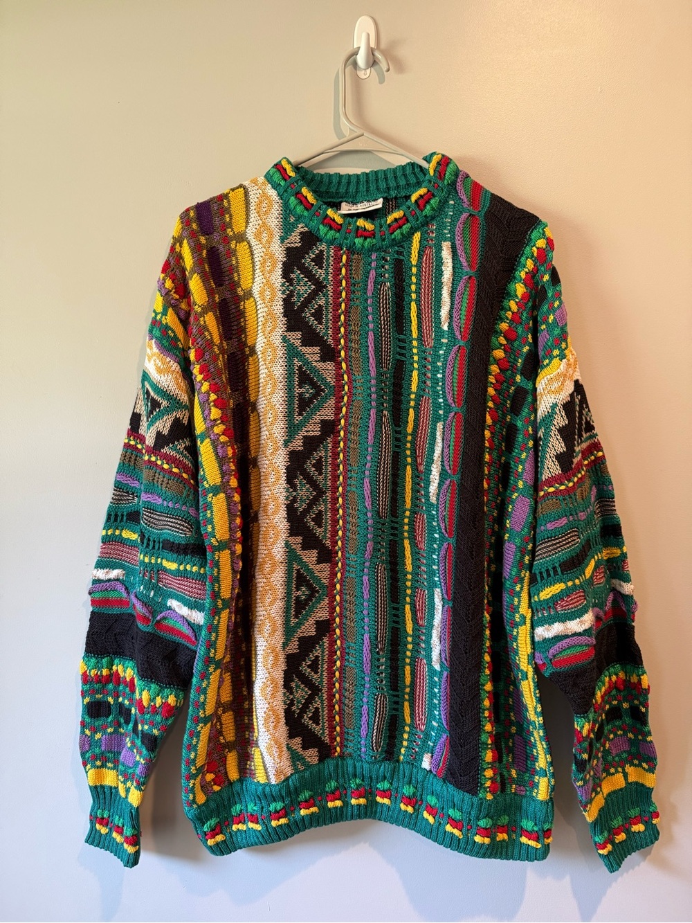 Men’s Vintage 80-90’s ‘Kalaroo’ 100% cotton sweater